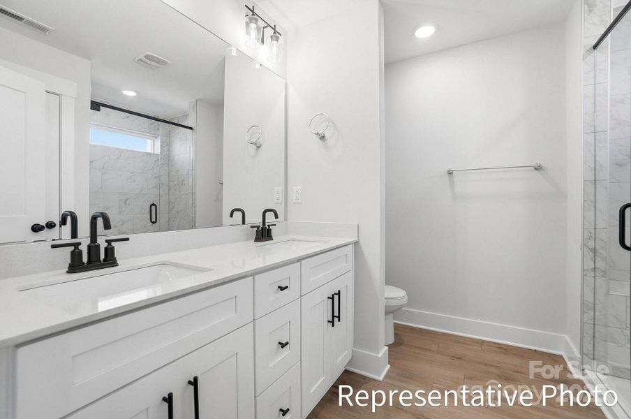 Furnished interior view inside a new home in , Waxhaw (Image 13).
