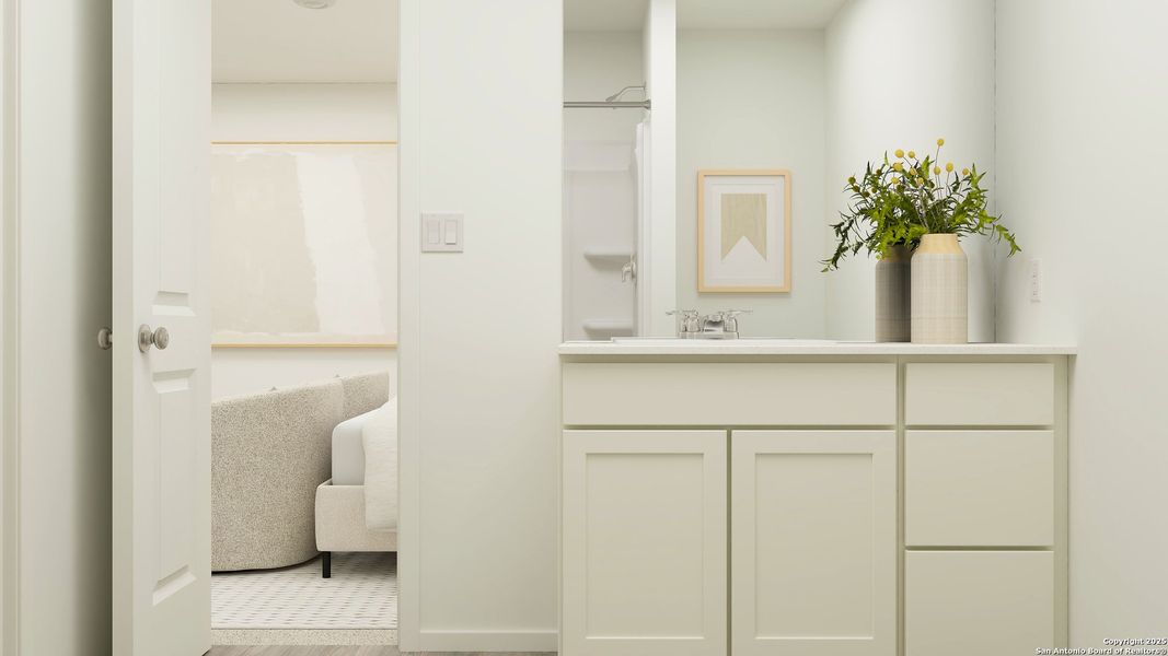 Furnished interior view inside a new home in , Corpus Christi (Image 4).