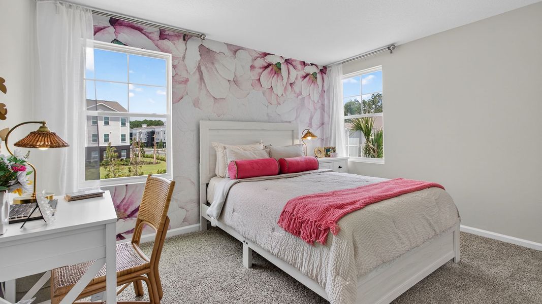 Representative furnished interior of a home built from the Bailey by D.R. Horton in Liberty Cove Townhomes, Yulee (Image 18).