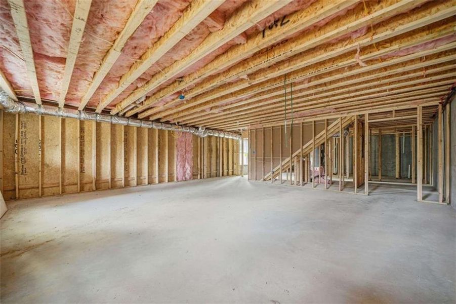 In-progress construction of a new home in , Atlanta, GA (Image 36). In-progress construction of a new home in , Atlanta, GA (Image 36).