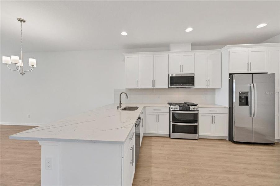 Furnished interior view inside a new home in Sweetwater at Lakewood Ranch, Bradenton (Image 4).