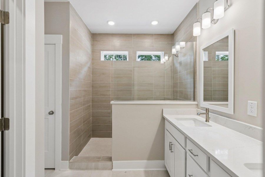 Furnished interior view inside a new home in , Charleston (Image 7).