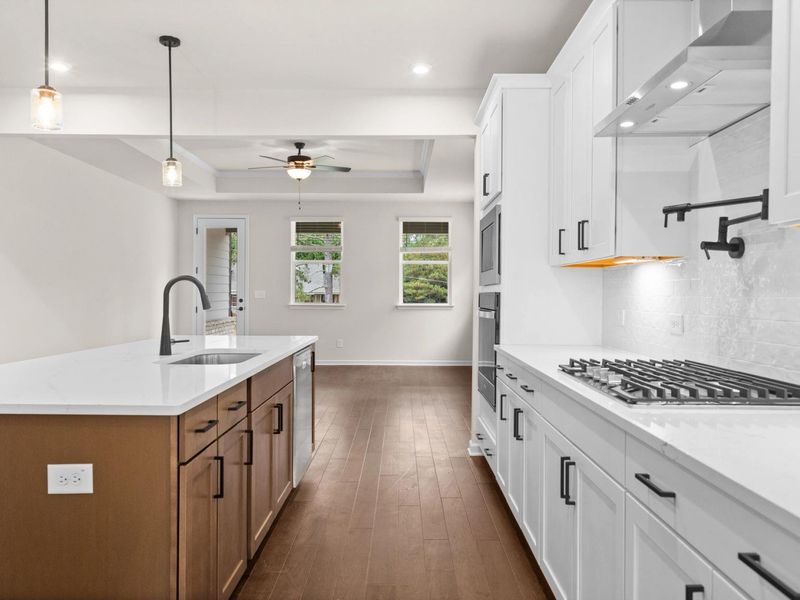 Representative furnished interior of a home built from the The Glenwood D by Davidson Homes LLC in Kelly Preserve, Loganville (Image 8).