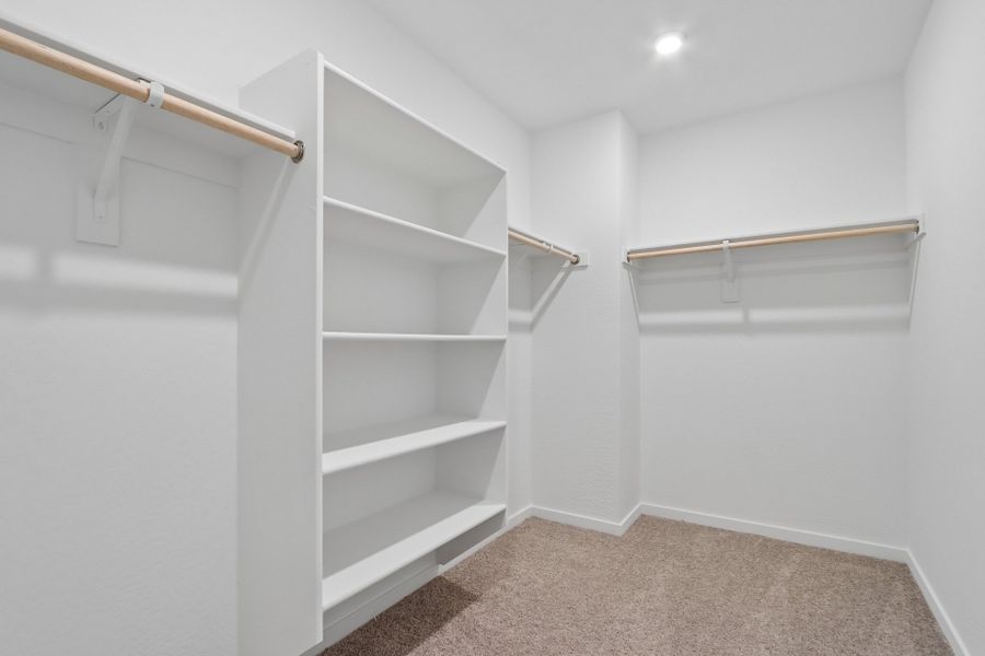 A white shelving unit.
