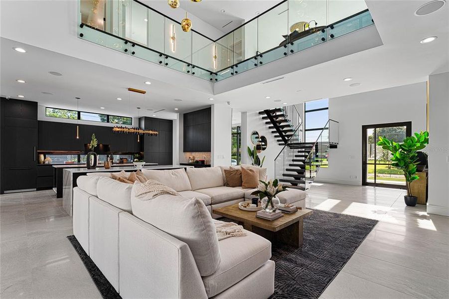 Furnished interior view inside a new home in , Tampa (Image 6).