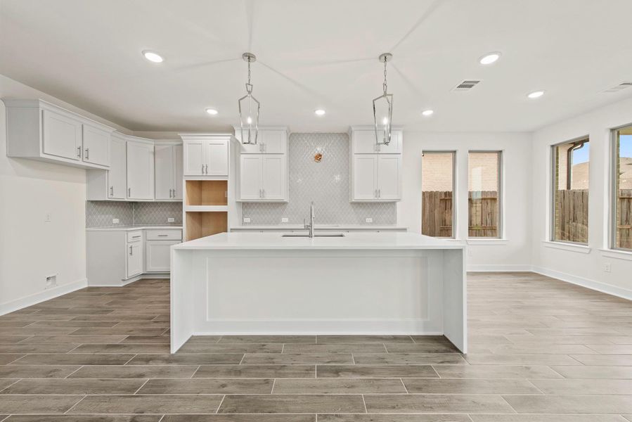 Furnished interior view inside a new home in Candela – 60', Richmond (Image 6).