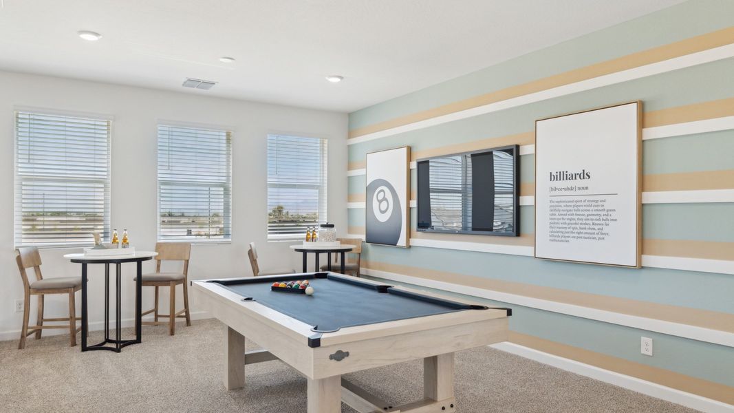 Furnished interior view inside a new home in Apache Farms, Buckeye (Image 28).