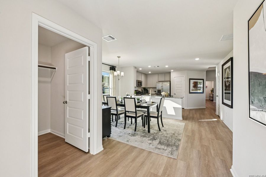 Furnished interior view inside a new home in Red Hawk Landing, San Antonio (Image 16).