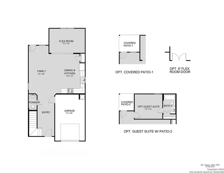 2D floor plan layout of this home in Applewhite Meadows, San Antonio, TX (Image 2). 2D floor plan layout of this home in Applewhite Meadows, San Antonio, TX (Image 2).