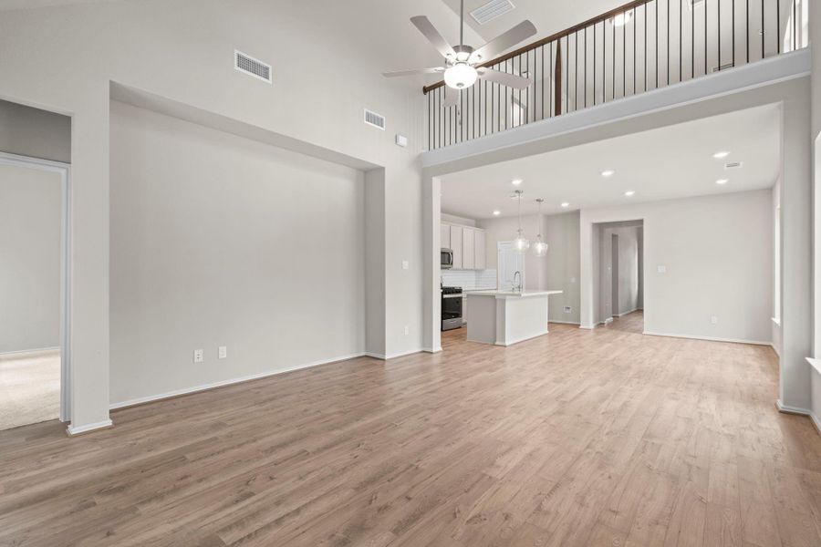 Spacious, unfurnished interior of a new home in Two Step Farm, Montgomery (Image 15). Spacious, unfurnished interior of a new home in Two Step Farm, Montgomery (Image 15).