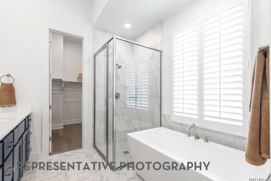 Furnished interior view inside a new home in The Ranches at Creekside, Boerne (Image 6).
