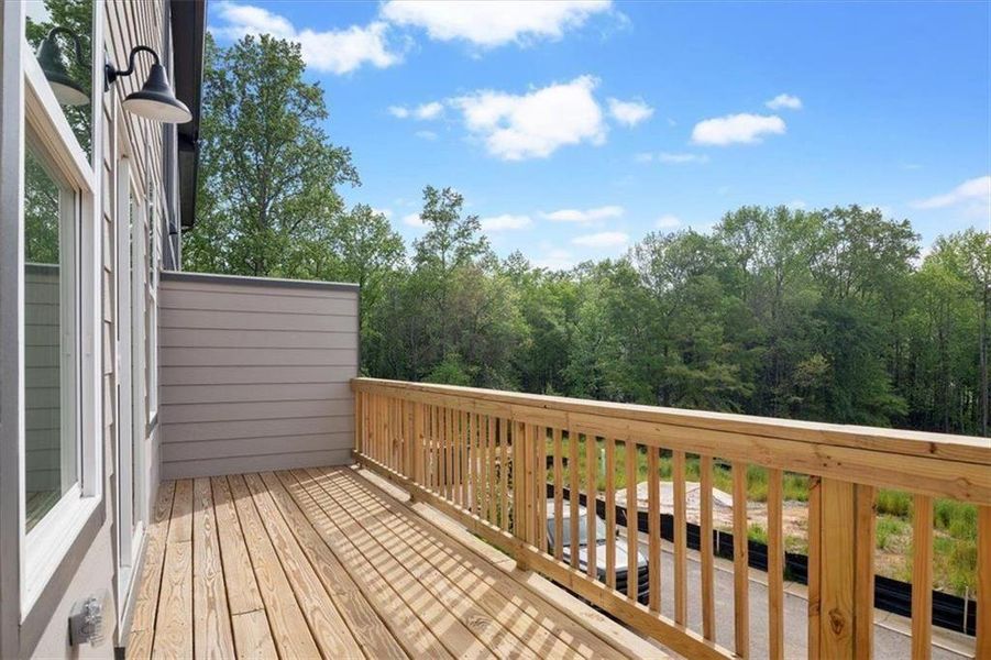 Exterior details and patio area of a home in , Sugar Hill (Image 3).