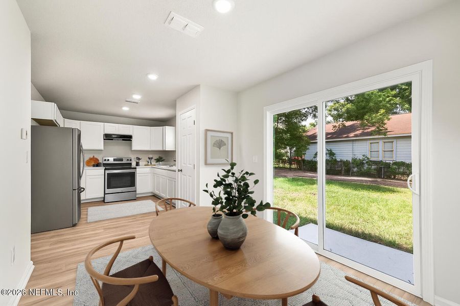 Furnished interior view inside a new home in , Jacksonville (Image 6).