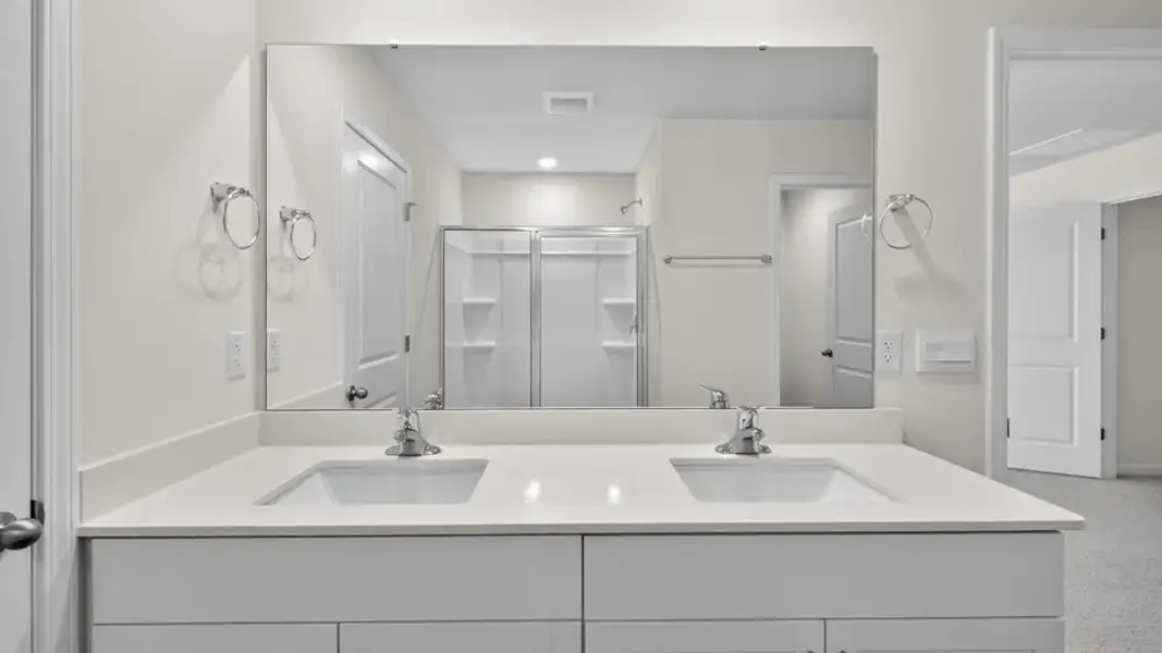 Furnished interior view inside a new home in Mangum Farms, Stem (Image 10).