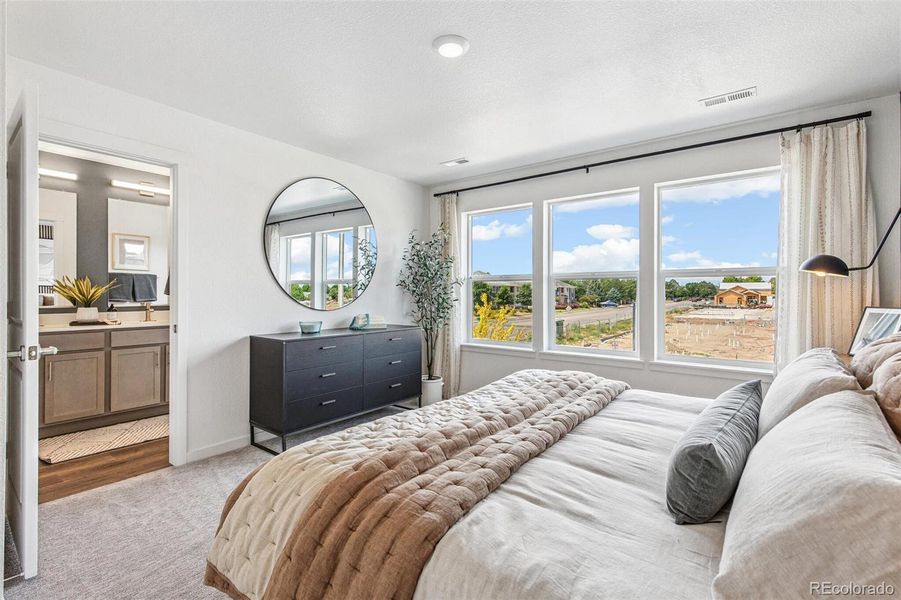 Furnished interior view inside a new home in Arcadia, Denver (Image 7).