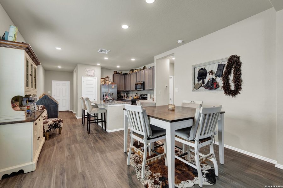 Furnished interior view inside a new home in Meadows of Martindale, Seguin (Image 16).