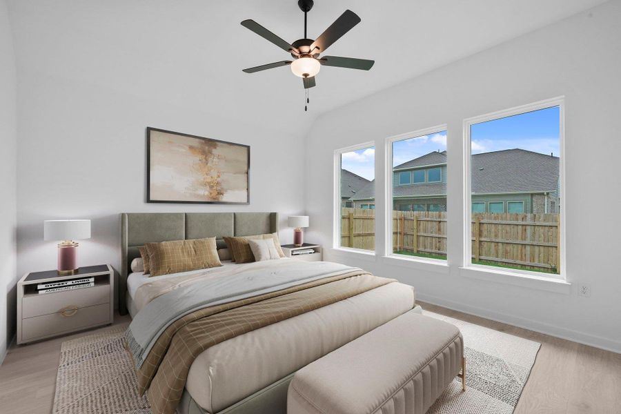 Primary Bedroom - Virtually Staged