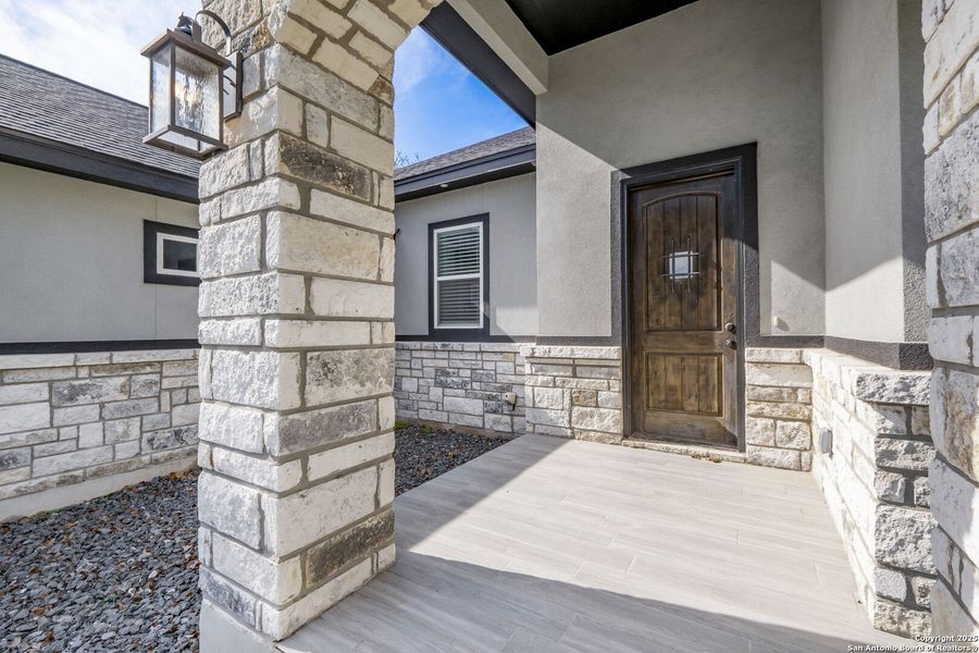 Exterior details and patio area of a home in , La Vernia (Image 30). Exterior details and patio area of a home in , La Vernia (Image 30).