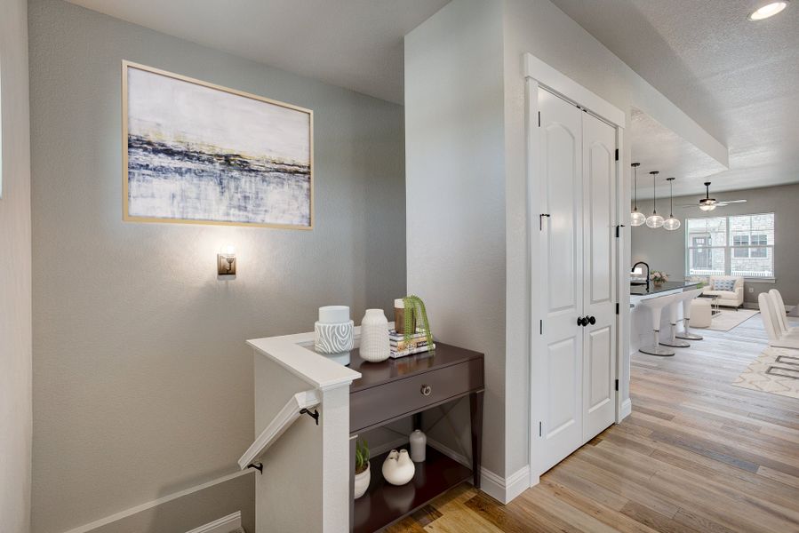 Representative furnished interior of a home built from the The Columbine by Landmark Homes in Country Farms Village - The Cottages, Windsor (Image 10).