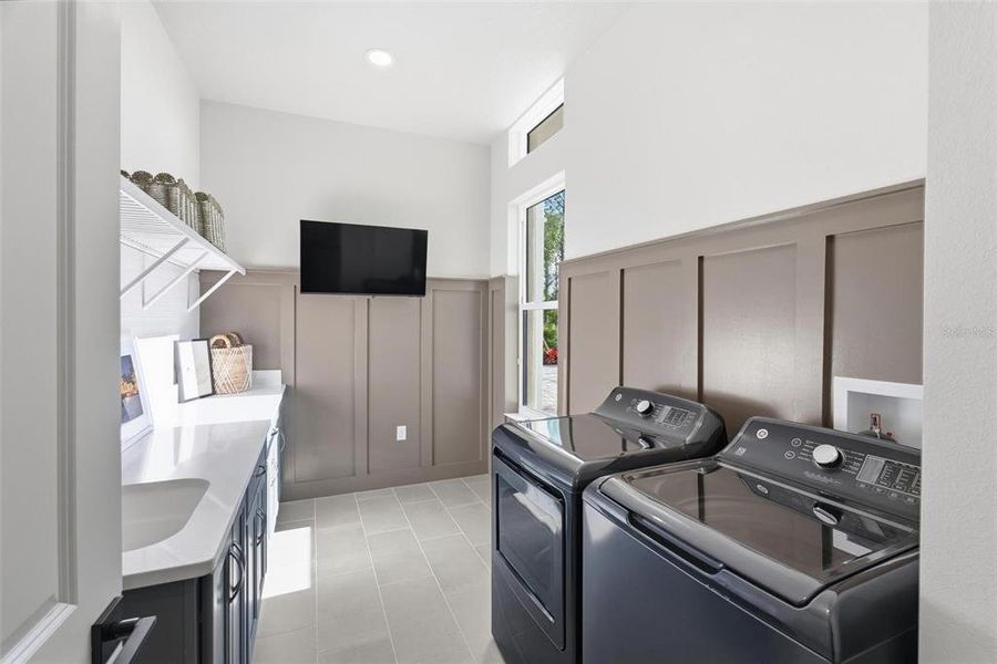 Furnished interior view inside a new home in , Ormond Beach (Image 40).
