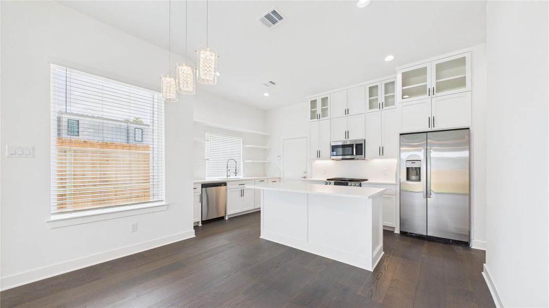 Furnished interior view inside a new home in Skyline Homes at Lozier, Houston (Image 5).