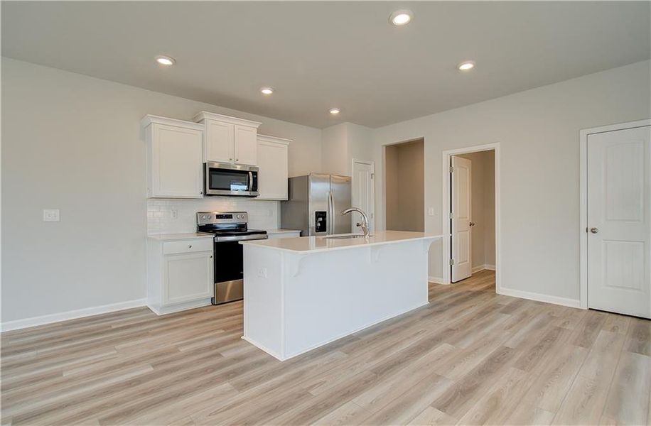 Furnished interior view inside a new home in Bowers Farm, McDonough (Image 6).