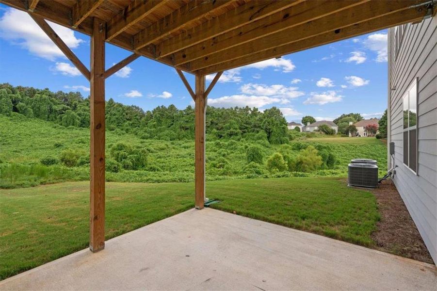 Exterior details and patio area of a home in , Villa Rica (Image 27).