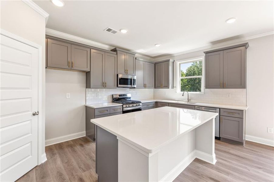 Furnished interior view inside a new home in Hellen Valley, Braselton (Image 3).