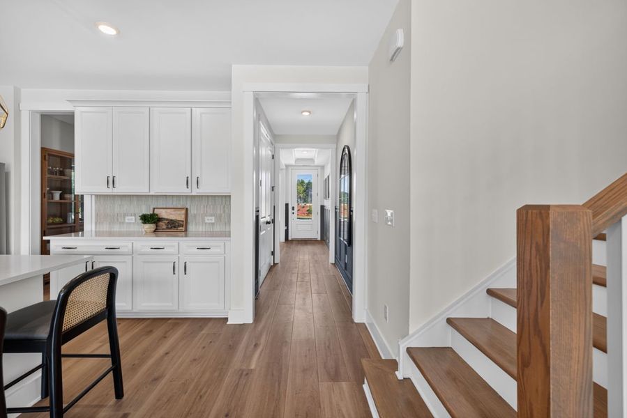 Representative furnished interior of a home built from the Wynfield by Pulte Homes in Everhour, Newnan (Image 7).