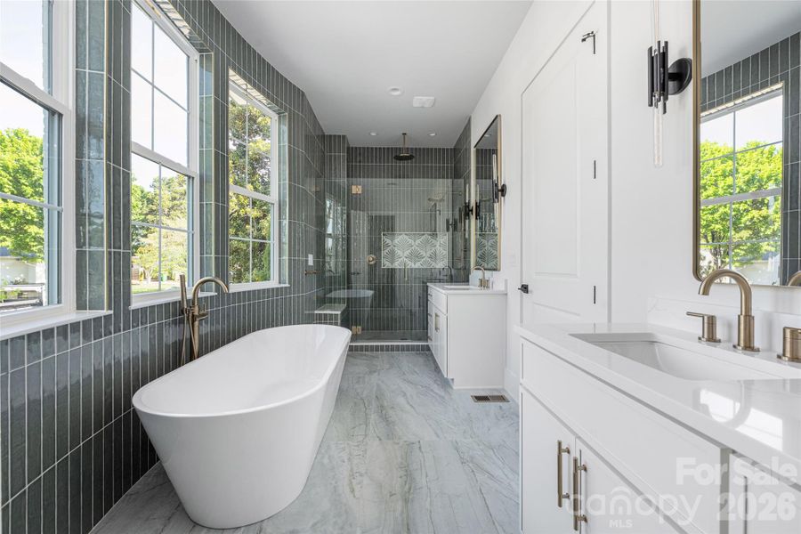 Primary bathroom.
