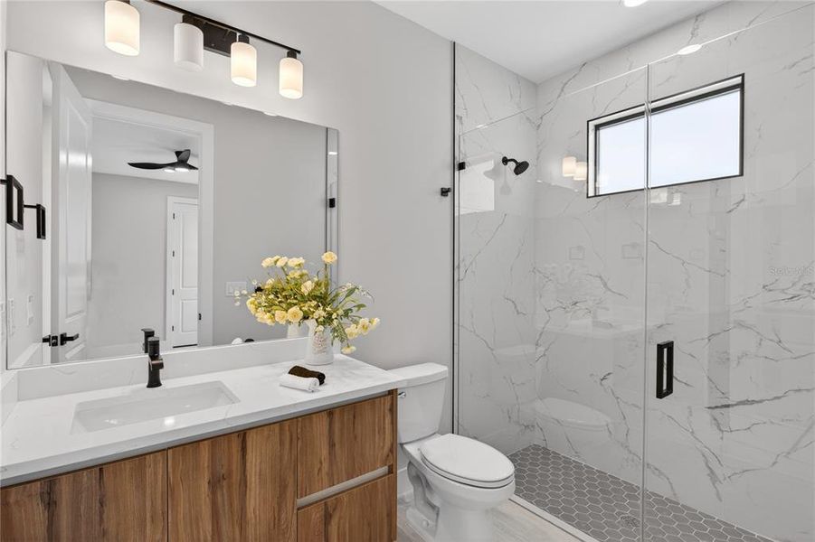 Furnished interior view inside a new home in , Cape Coral (Image 15).