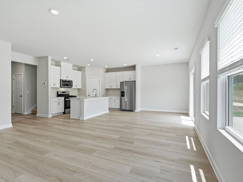 Spacious, unfurnished interior of a new home in Collier Ridge, Moore (Image 11). Spacious, unfurnished interior of a new home in Collier Ridge, Moore (Image 11).