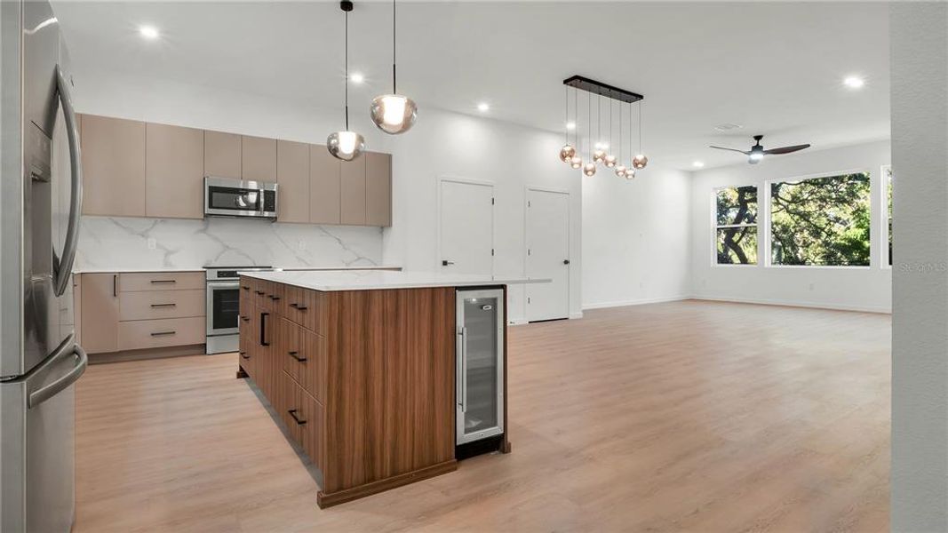 Furnished interior view inside a new home in , St. Petersburg (Image 34).