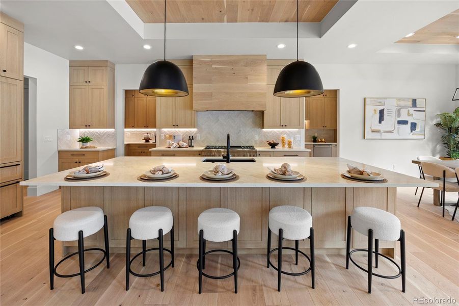 Furnished interior view inside a new home in , Franktown (Image 6).