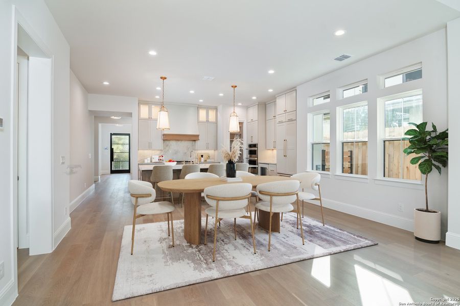 Furnished interior view inside a new home in , San Antonio (Image 28).