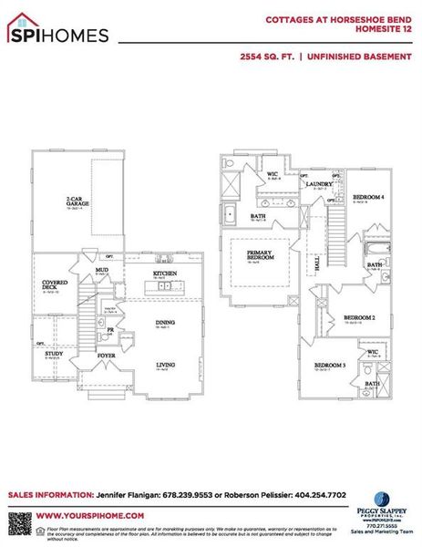 2D floor plan layout of this home in , Roswell, GA (Image 4).