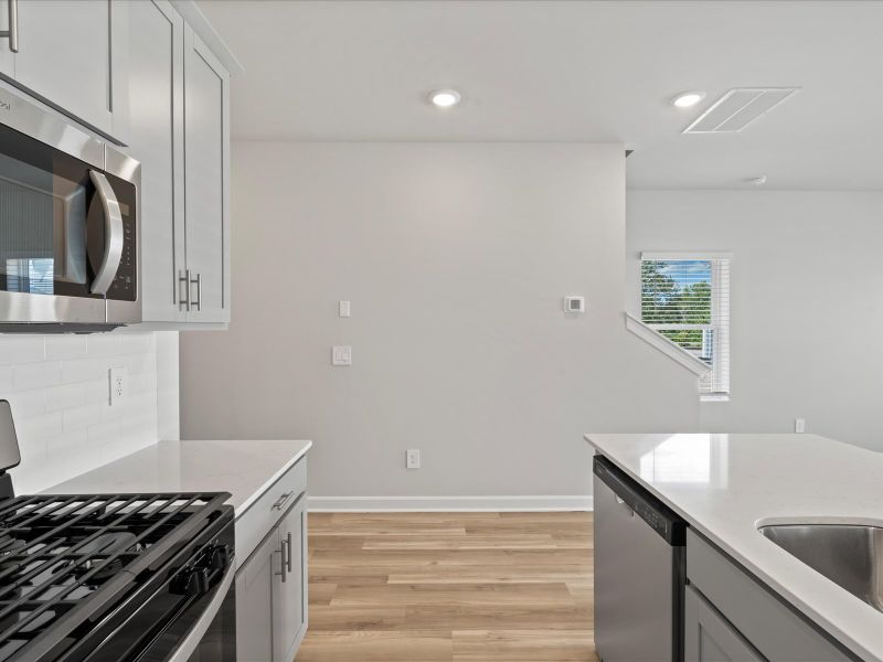 Furnished interior view inside a new home in Valentine Townes, Greer (Image 6).