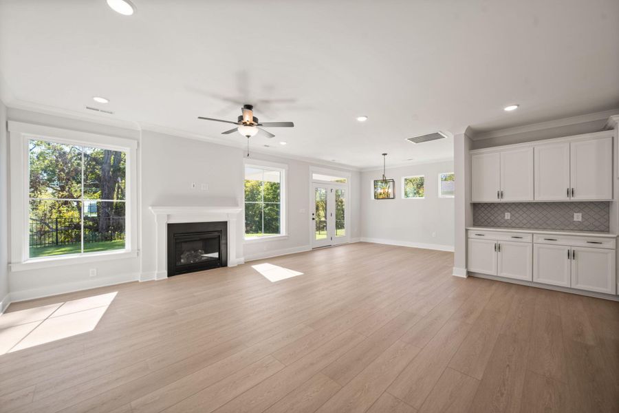Spacious, unfurnished interior of a new home in Fiddler's Ridge, Advance (Image 14).