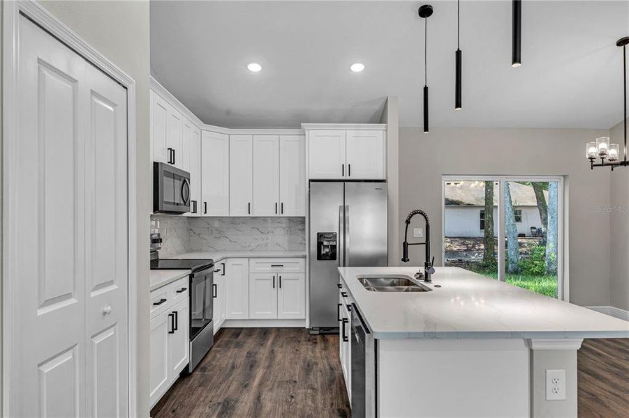 Furnished interior view inside a new home in , Orange City (Image 11).
