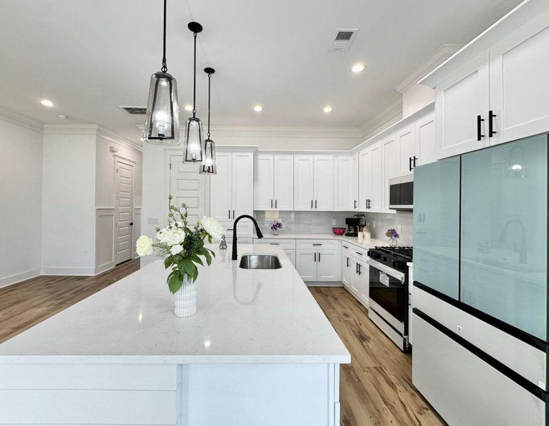 Furnished interior view inside a new home in , North Charleston (Image 5).