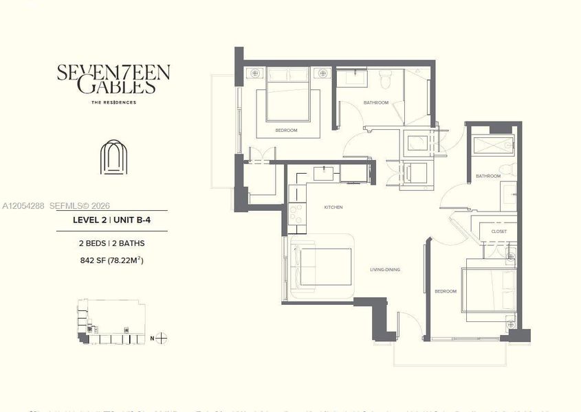 2D floor plan layout of this home in , Coral Gables, FL (Image 2). 2D floor plan layout of this home in , Coral Gables, FL (Image 2).