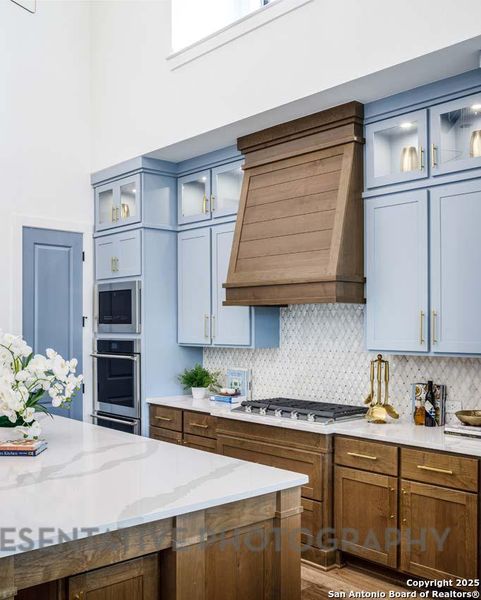 Furnished interior view inside a new home in Esperanza, Boerne (Image 16). Furnished interior view inside a new home in Esperanza, Boerne (Image 16).