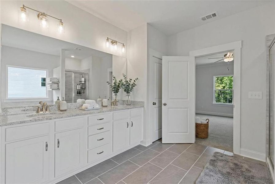 Furnished interior view inside a new home in , Dallas (Image 4).