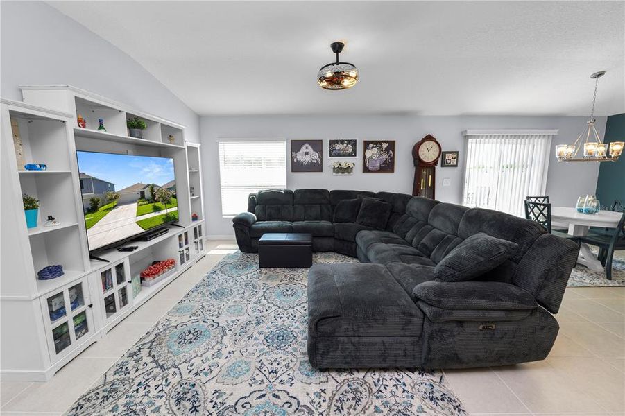 Furnished interior view inside a new home in Hunt Club Groves, Lake Wales (Image 13).