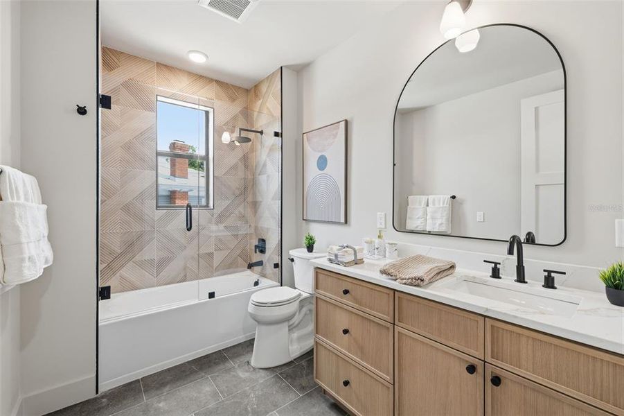 Furnished interior view inside a new home in , Tampa (Image 16).