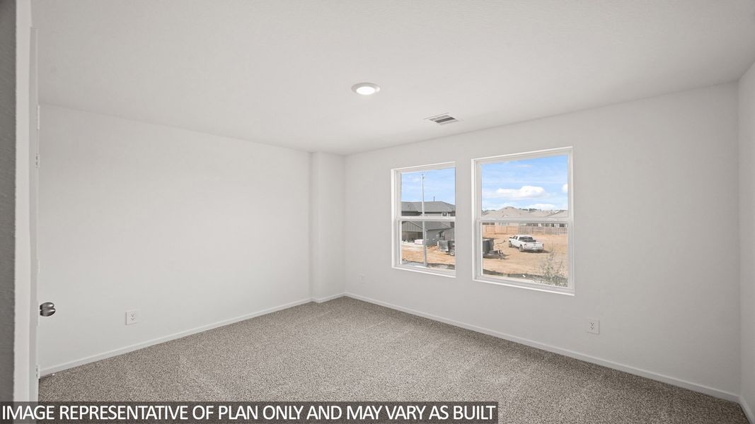 Spacious, unfurnished interior of a new home in Sunterra, Katy (Image 22).