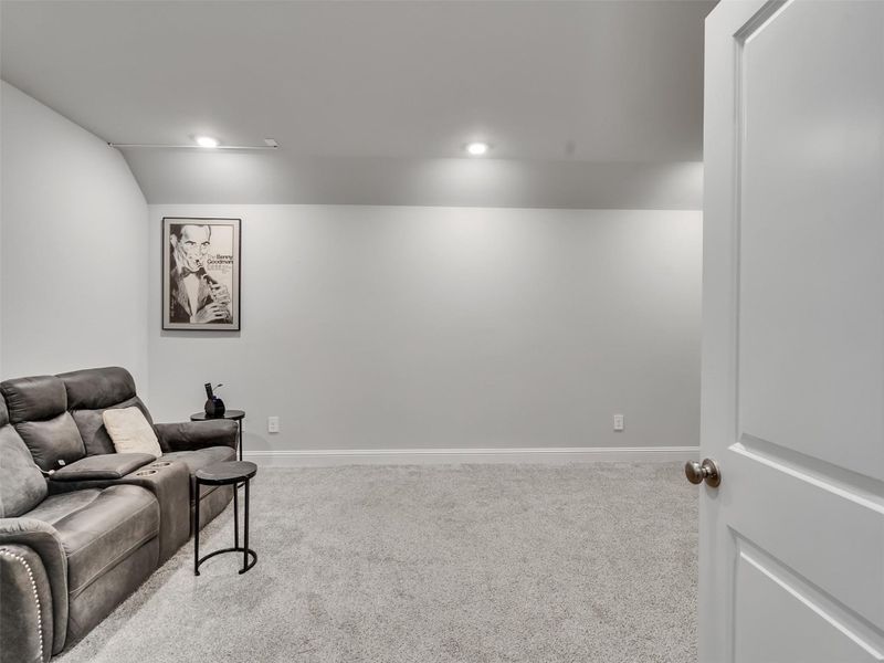 Media room wired for sound