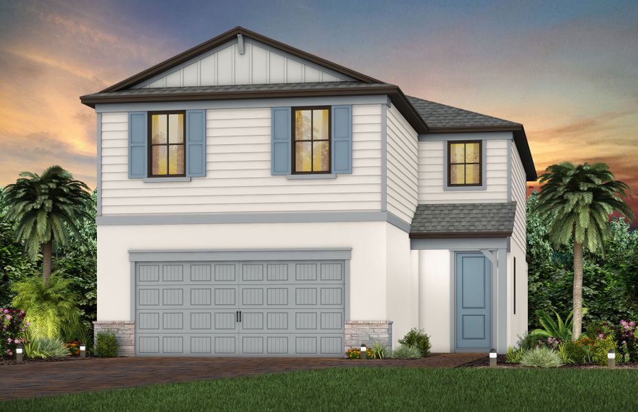 Exterior CO1 with optional stone