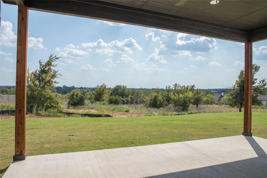 Exterior details and patio area of a home in , Brock (Image 15).