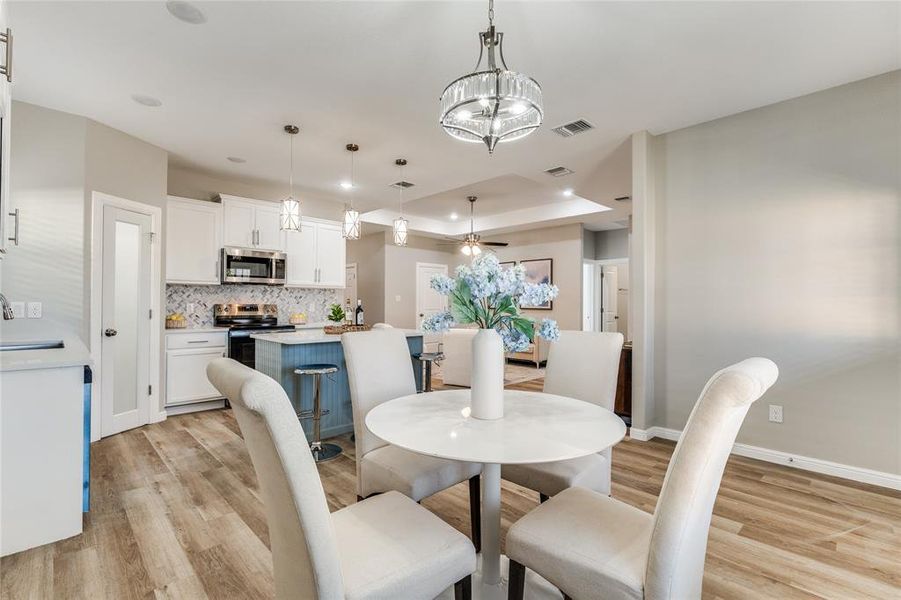 Furnished interior view inside a new home in , Fort Worth (Image 13).